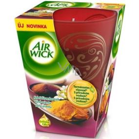 Air Wick Essential Oils Vůně orientu Prémiová vonná svíčka ve skle 150 g