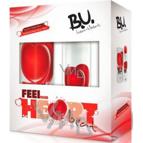 B.U. Heartbeat toaletní voda 50 ml + deodorant sprej 150 ml, pro ženy dárková sada