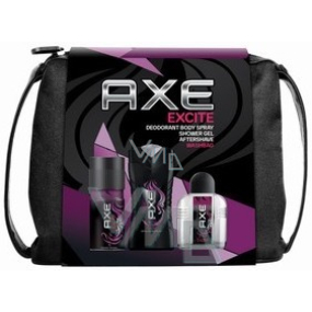 Axe Excite deodorant sprej pro muže 150 ml + sprchový gel 250 ml + voda po holení 100 ml, kosmetická sada