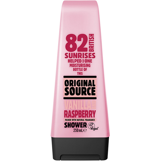 Original Source Malina a Vanilkové mléko sprchový gel 250 ml