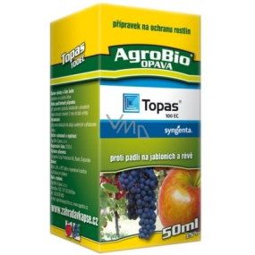 AgroBio Topas 100EC přípravek proti padlí na jabloních a révě 50 ml
