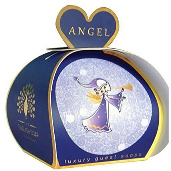 English Soap Anděl přírodní parfémované mýdlo s bambuckým máslem 3 x 20 g