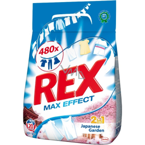 Rex Max Effect Japanese Garden prášek na praní 20 dávek 1,4 kg