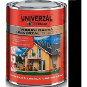 Colorlak Univerzal SU2013 syntetická lesklá vrchní barva Černá 0,35 l