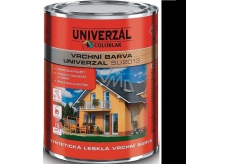 Colorlak Univerzal SU2013 syntetická lesklá vrchní barva Černá 0,35 l