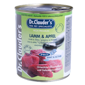 Dr. Clauders Jehněčí maso s jablkem kompletní superprémiové krmivo pro psy 800 g