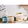 Yankee Candle Frosty svícen na čajovou svíčku 5 x 5 x 3 cm