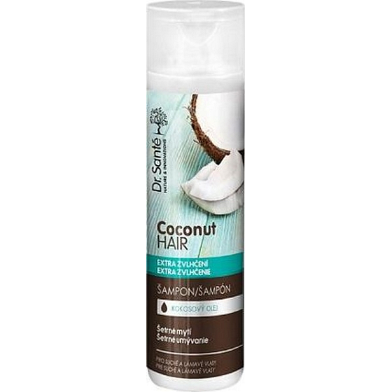 Dr. Santé Coconut Kokosový olej šampon pro suché a lámavé vlasy 250 ml