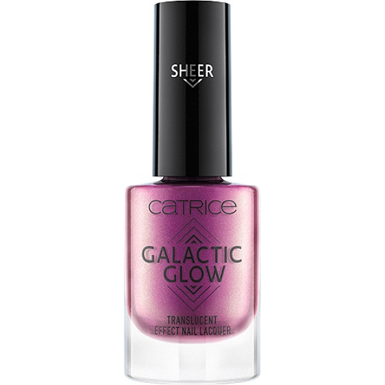 Catrice Galactic Glow Translucent Effect lak na nehty 06 Conquer the Auroral Belt 8 ml