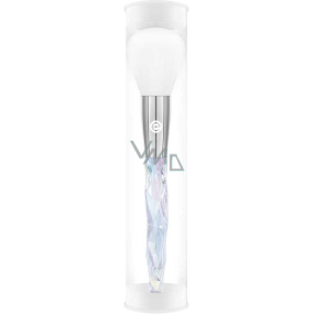 Essence Crystal Dreams štětec se syntetickými štětinami na pudr 01 Touch Of Frost