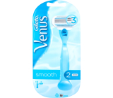 Gillette Venus Smooth holicí strojek + náhradní hlavice 2 kusy pro ženy