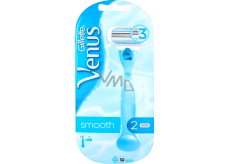 Gillette Venus Smooth holicí strojek + náhradní hlavice 2 kusy pro ženy