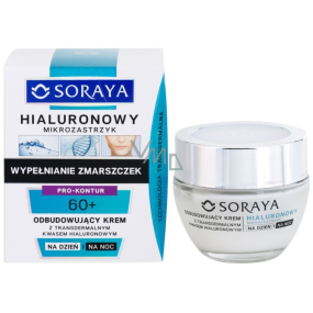 Soraya Hyaluronic Micro-Injection 60+ obnovující krém s transdermální kyselinou hyaluronovou na den/noc 50 ml