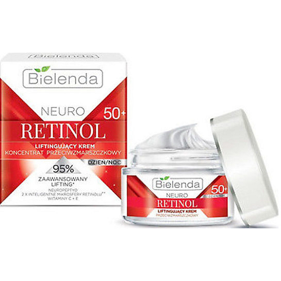 Bielenda Neuro Retinol 50+ liftingový pleťový krém denní/noční 50 ml