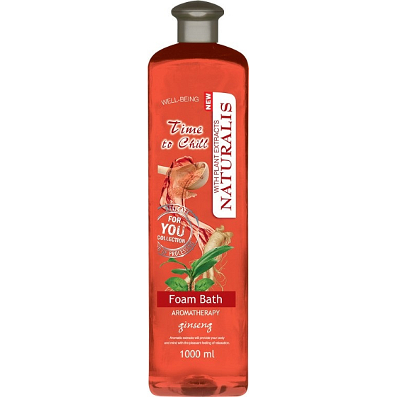 Naturalis Time To Chill Ginseng pěna do koupele 1000 ml