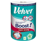 Velvet Boost papírové ručníky třívrstvé 150 útržků 1 kus