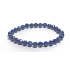 Lapis Lazuli fazet náramek elastický přírodní kámen, kulička 5 - 6 mm / 16 - 17 cm, kámen harmonie