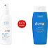 Ziaja Sun SPF 50+ UVA/UVB voděodolné mléko na opalování sprej 170 ml + mléko prodlužující efekt opálení všechny typy pleti 200 ml, duopack