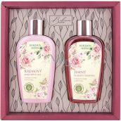 Bohemia Gifts Šípek a růže krémový sprchový gel 250 ml + jemný šampon na vlasy 250 ml, kosmetická sada pro ženy