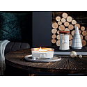WoodWick Magnolia Birch - Magnólie a bříza vonná svíčka s dřevěným knotem a víčkem sklo velká 609 g