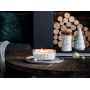 WoodWick Magnolia Birch - Magnólie a bříza vonná svíčka s dřevěným knotem a víčkem sklo velká 609 g