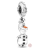 Charm Sterlingové stříbro 925 Disney Ledové království, Olaf, přívěsek na náramek film