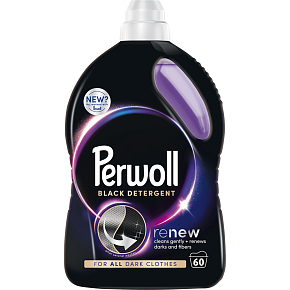 Perwoll prací gel Renew Black na černé a tmavé, 60 praní, 3000 ml