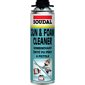 Soudal čistič PU pěny a pistole, 500 ml