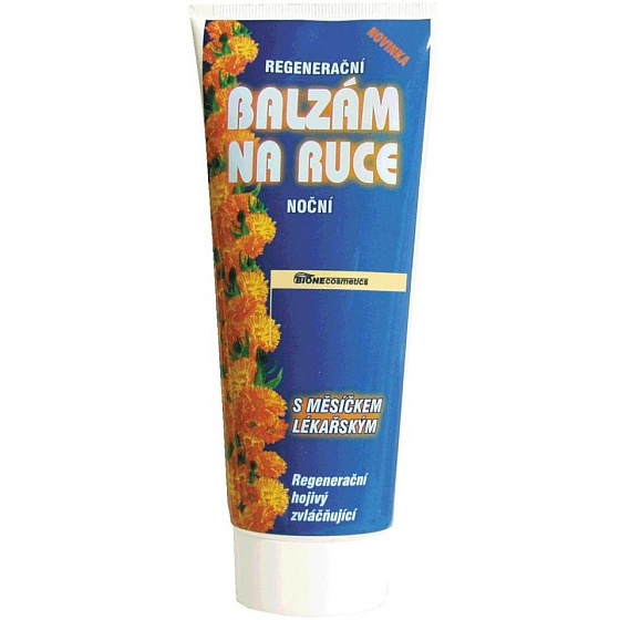 Bione Cosmetics Měsíček lékařský balzám na ruce noční 200 ml