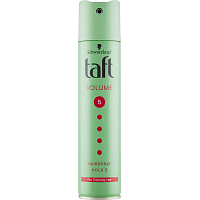 Taft Volume Mega, lak na vlasy s dvojitým push-up efektem, síla fixace 5, 250 ml