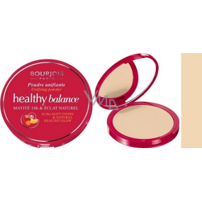 Bourjois Healthy Balance Unifying Powder kompaktní pudr 52 Vanille 9 g