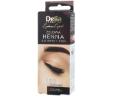 Delia Cosmetics Henna Tint gel na obarvení obočí 3.0 tmavě hnědá 1 kus
