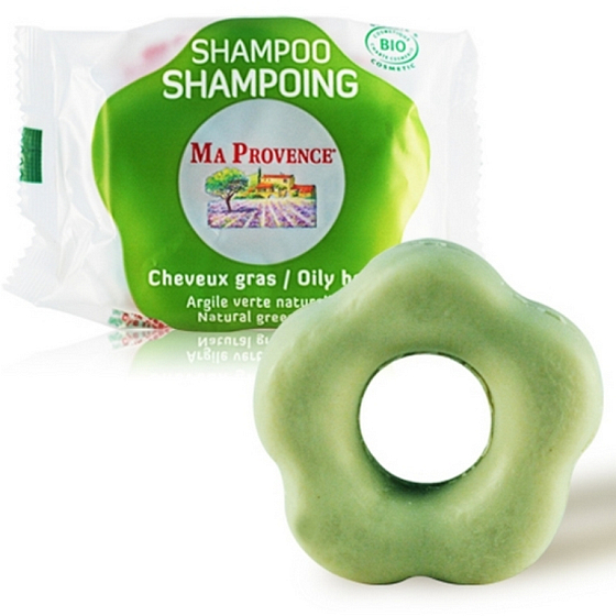 Ma Provence Bio Tuhý šampon pro mastné vlasy 85 g