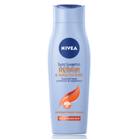 Nivea Repair & Targeted Care pečující šampon pro suché, namáhané vlasy všech typů 250 ml