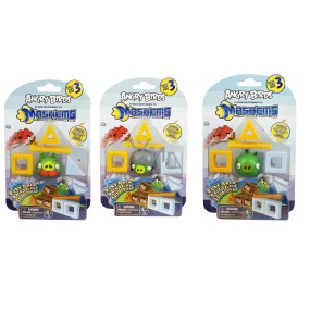 Angry Birds Mash´ems Prase zelené s korunkou hrací sada, doporučený věk 4+