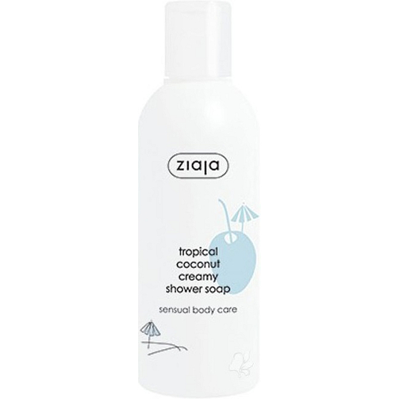 Ziaja Tropický kokos krémové sprchové mýdlo 200 ml