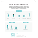 Payot Hydra24+ Glaceé hydratační gel-krém 50 ml + Gommage Douceur Framboise abrazivní olejové želé 50 ml + Huile de Douche sprchový olej 125 ml, kosmetická sada