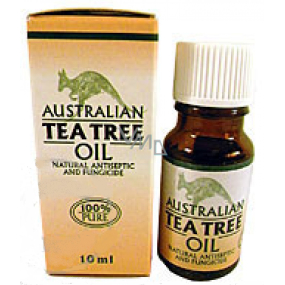 Australian Tea Tree Oil Original 100% čistý olej přírodní čistí pokožku od bakterií 10 ml