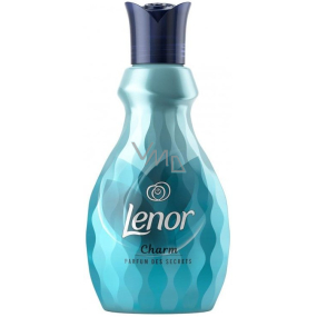 Lenor Secrets Charm eukalyptová vůně s květinovým základem aviváž s parfémem 36 dávek 900 ml