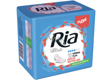 Ria Ultra Normal Plus Odour Neutraliser ultra tenké hygienické vložky s křidélky 10 kusů