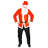 Kostým Santa Claus - bunda, čepice, vousy