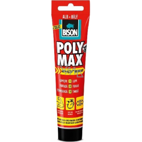 Bison Poly Max Express White rychleschnoucí univerzální montážní tmel Bílý 165 g