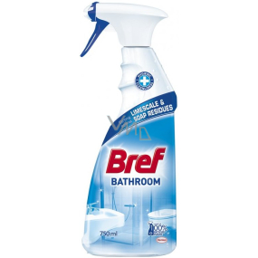 Bref Bathroom tekutý čisticí prostředek do koupelny rozprašovač 750 ml