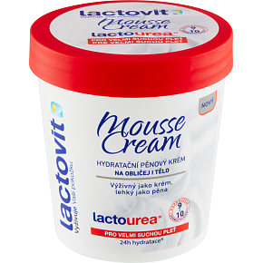 Lactovit Mousse Cream Lactourea tělový krém, 250 ml