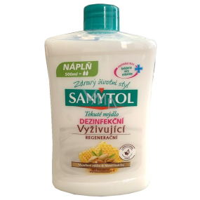 Sanytol Vyživující Mandlové mléko & Mateří kašička dezinfekční mýdlo 500 ml náhrada