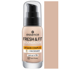 Essence Fresh & Fit tekutý make-up s vitamínovým komplexem 30 Fresh Honey 30 ml