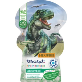 Tetesept T-Rexův svět Jablko pěna do koupele se zeleným efektem pro děti 40 ml