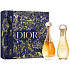 Christian Dior Jadore Eau de Parfum Infinissime parfémovaná voda 50 ml + Jadore Huile Divine suchý olej na vlasy i tělo 75 ml, dárková sada pro ženy