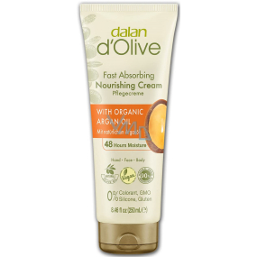 Dalan d Olive Nourishing Cream krém na ruce a tělo s arganovým olejem pro normální až suchou pokožku 250 ml