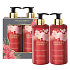 Baylis & Harding Boudoire Tropical Paradise - Tropický ráj tekuté mýdlo na ruce 300 ml + hydratační mléko na tělo i ruce 300 ml, kosmetická sada pro ženy